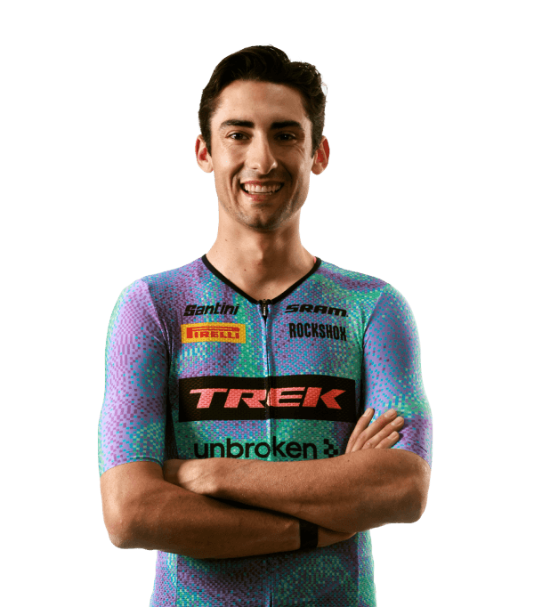Cross-country mountain bike racer